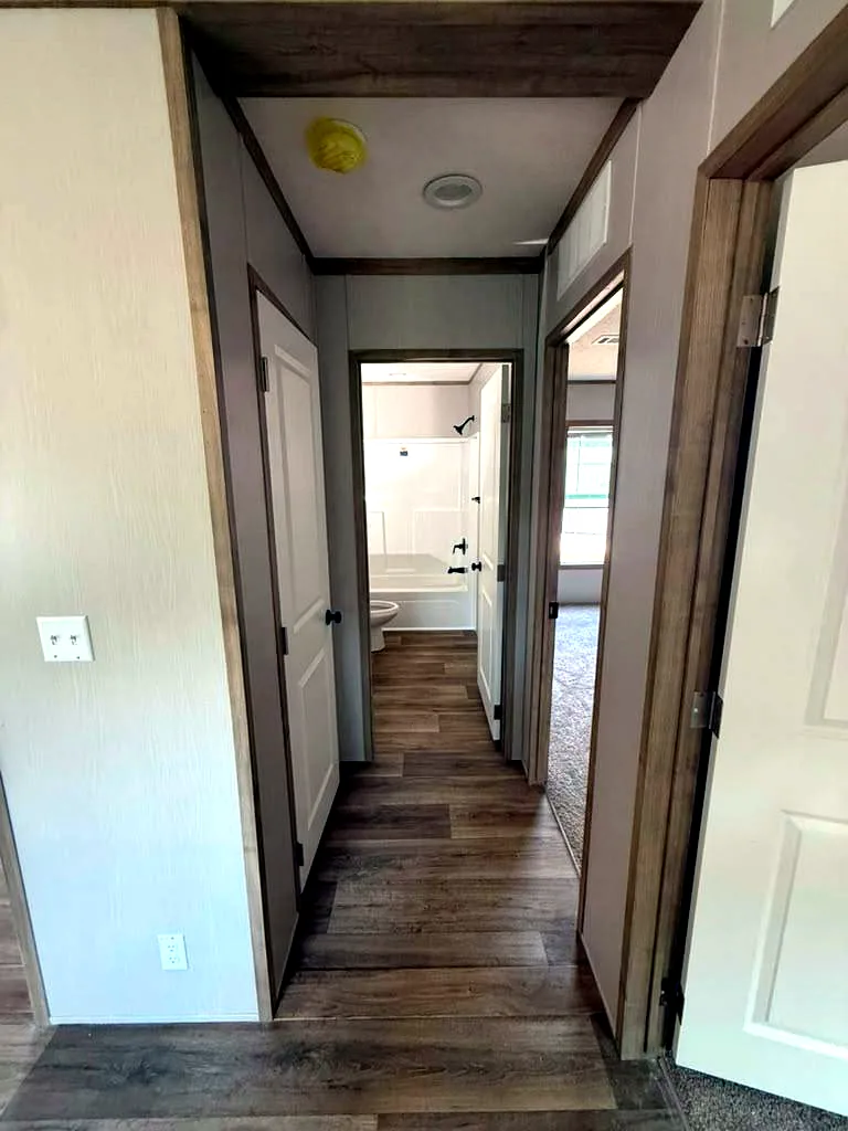 Hallway, doors and trim finished by Tidy Up
